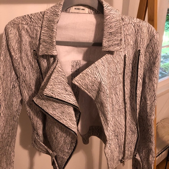 Denim jacket with Pattern NEVER WORN - Picture 2 of 3